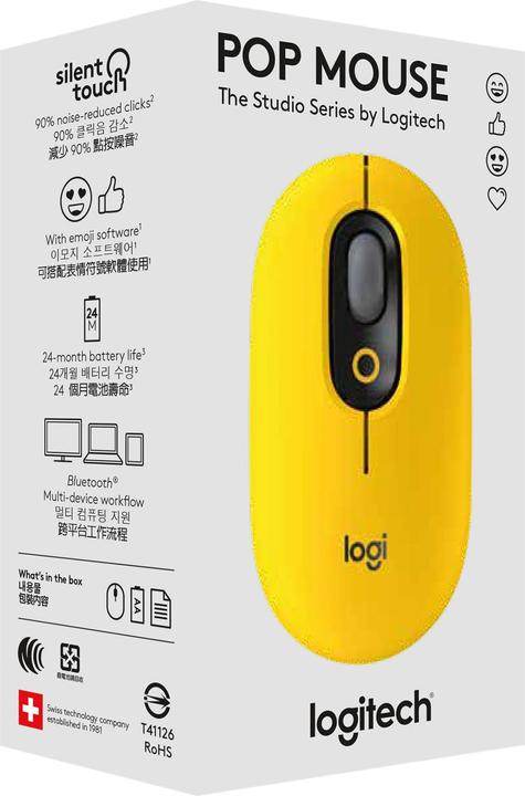 Produktbild Logitech Pop Mouse (Kabellos)