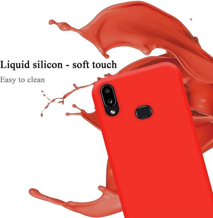 Actual product image Cadorabo TPU Liquid Silicone Case Cover (Samsung Galaxy A10s)