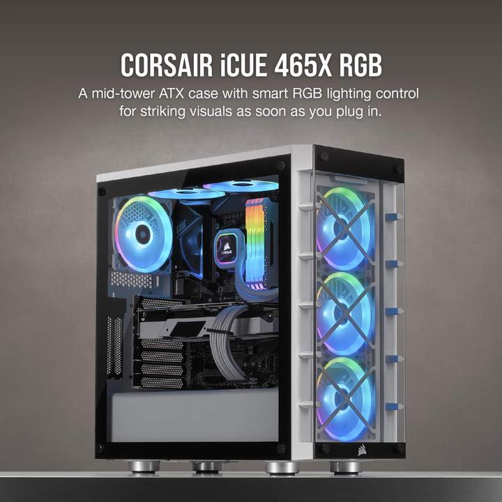 Produktbild Corsair iCUE 465X RGB (mATX, Mini-ITX, ATX)