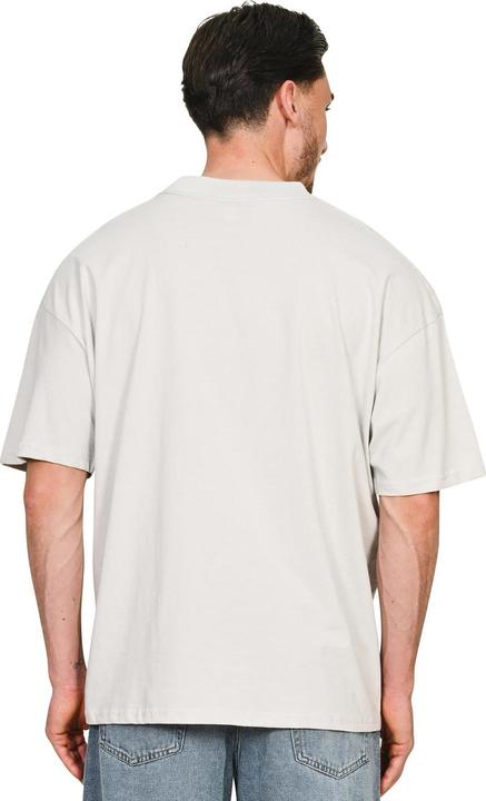 Actual product image Casual Classics Unisex Adult Combed Ringspun Cotton Extended Neckline Oversized T-Shirt (4XL)