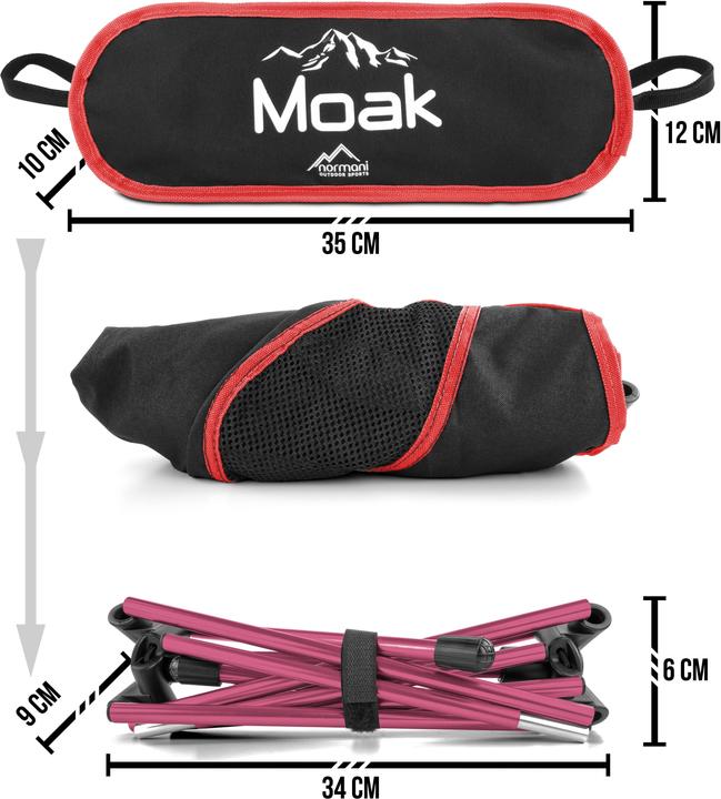 Actual product image Normani Ultralight Camping Chair "Moak" - 8511