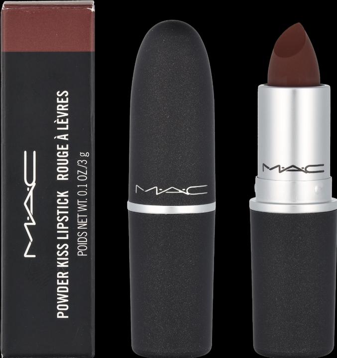 Actual product image MAC Cosmetics Powder Kiss Lipstick (Turn to the Left)