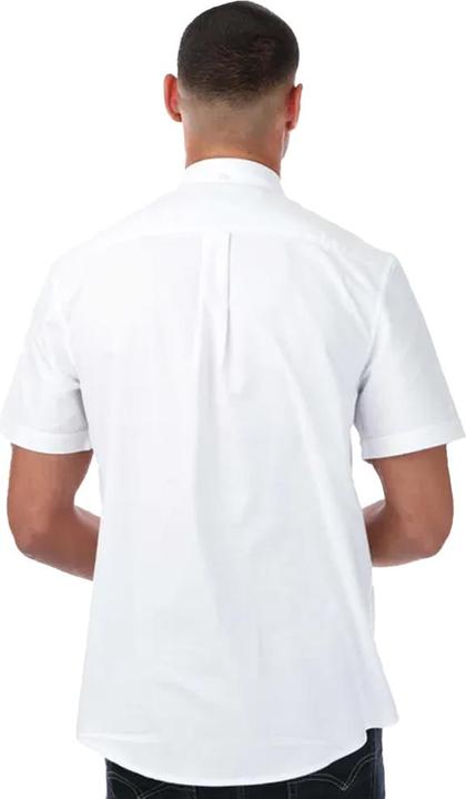 Actual product image Farah Mens Drayton Oxford Modern Short-Sleeved Shirt (S)
