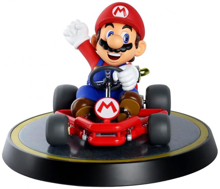 Actual product image First 4 Figures Mario Kart PVC Statue Mario - Standard Edition