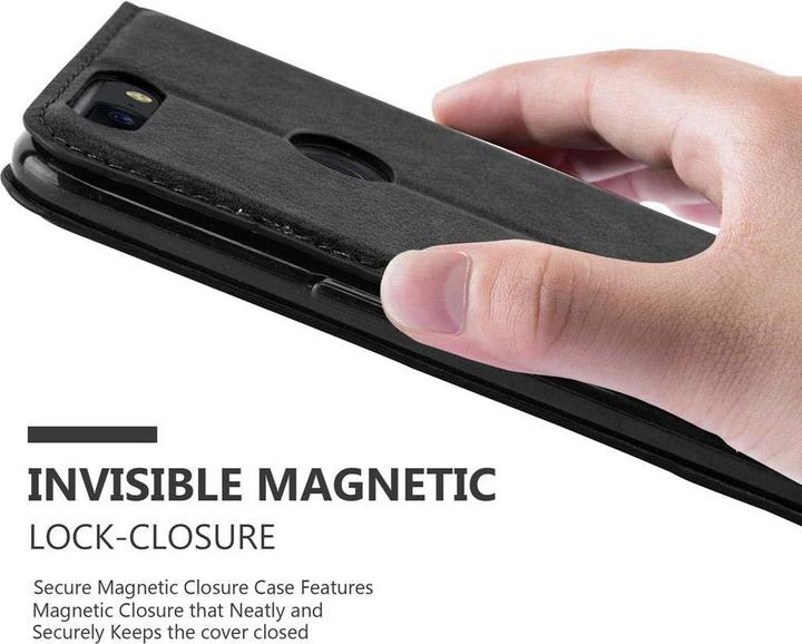 Actual product image Cadorabo Book Invisible Magnet Cover (OnePlus 5T)