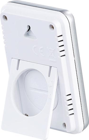 Produktbild Pearl Digitales Innen- und Aussen-Thermometer mit Uhrzeit und LCD-Display