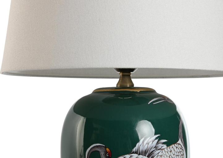 Image du produit Esprit Desk lamp Home White Green Turquoise Golden Ceramic 50 W 220 V 40 x 40 x 59 cm