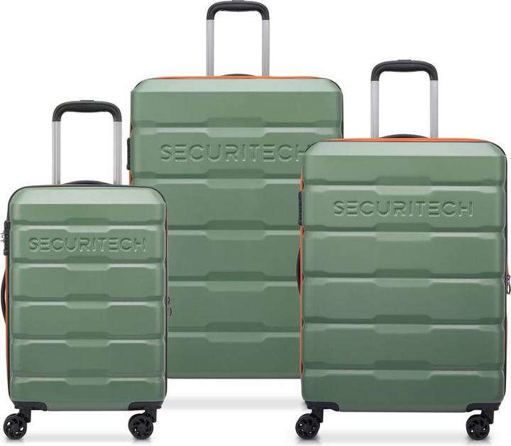 Produktbild Delsey Securitech von Paris - Gepäckset Citadel - 3 -Stück - Handgepäck 37L + Roller Gepäck 77L und (34 l, Handgepäck (bis 50l))