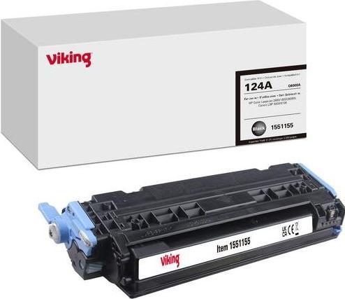 Image du produit Viking Cartouche de toner Compatible HP 124A Q6000A Noir (CF)