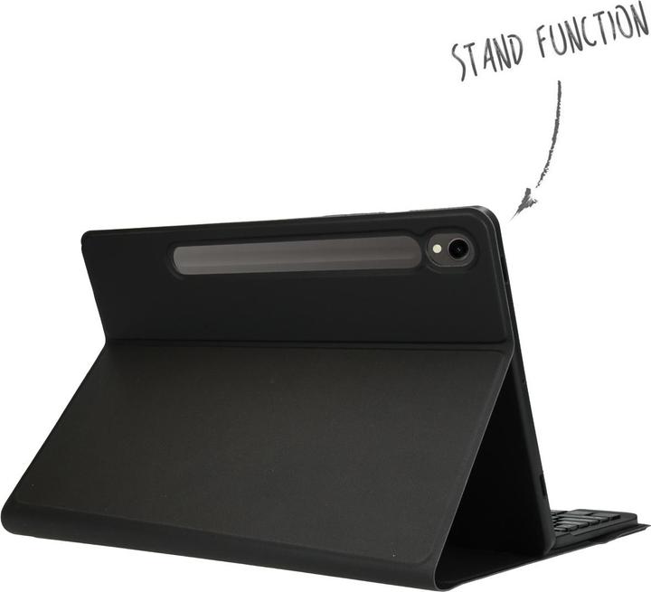 Actual product image Accezz QWERTY Bluetooth Keyboard Bookcase Samsung Galaxy Tab S9 11.0 inch (Eng. Int.)