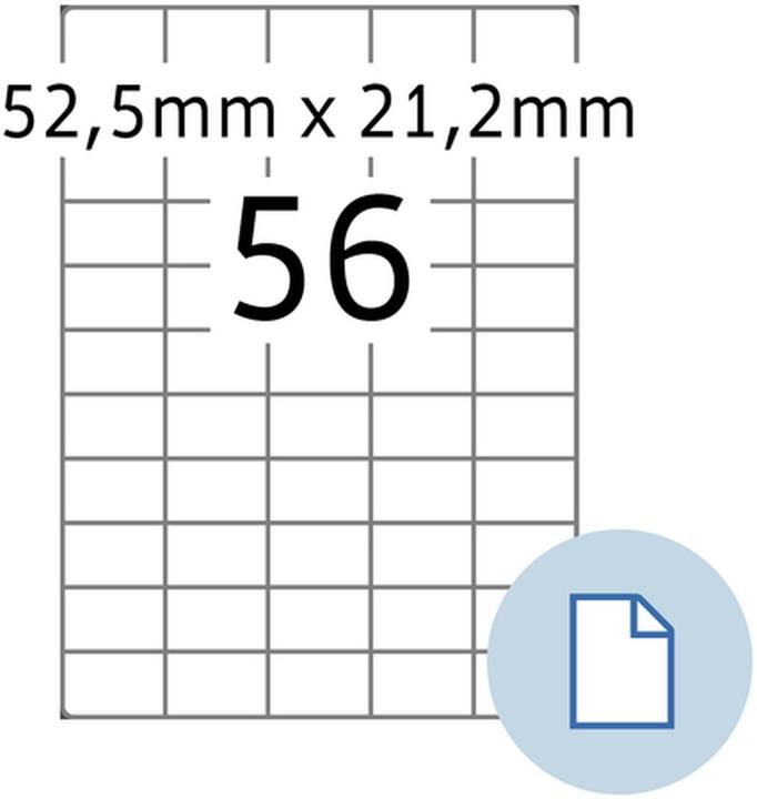 Actual product image HERMA Universal labels A4