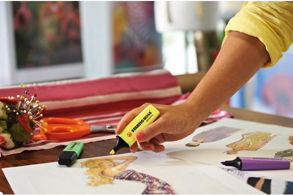Immagine prodotto STABILO Evidenziatore Boss (Purple, 5 mm, 1 x)