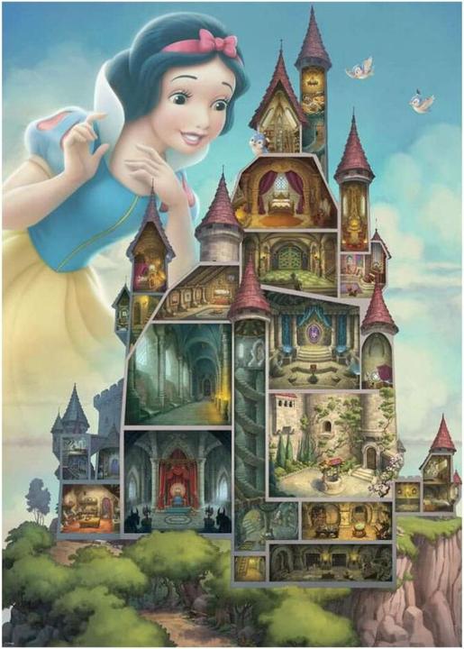 Immagine prodotto Ravensburger Puzzle 12000257 - Biancaneve - 1000 pezzi Puzzle collezione castello Disney per (1000 pezzi)