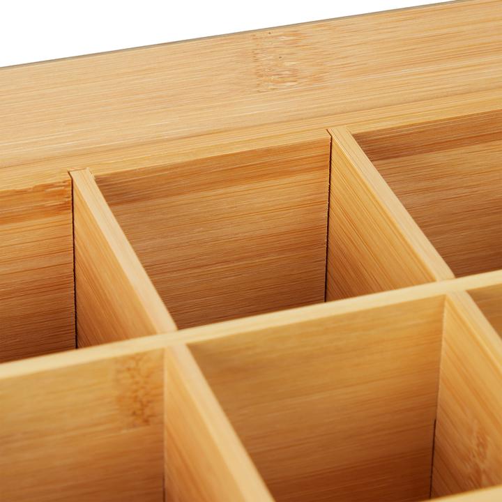 Actual product image Relaxdays Tea box bamboo