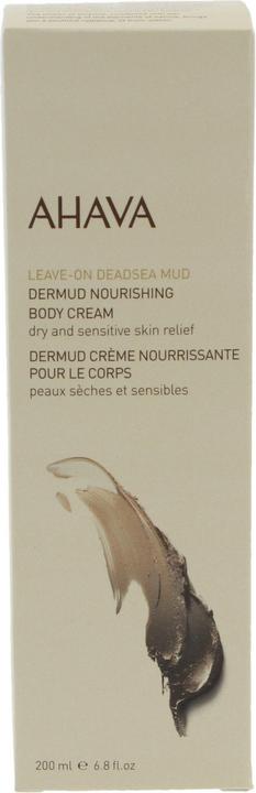 Image du produit Ahava Crème corporelle nourrissante Dermud de la Mer Morte (Crème pour le corps, 200 ml)