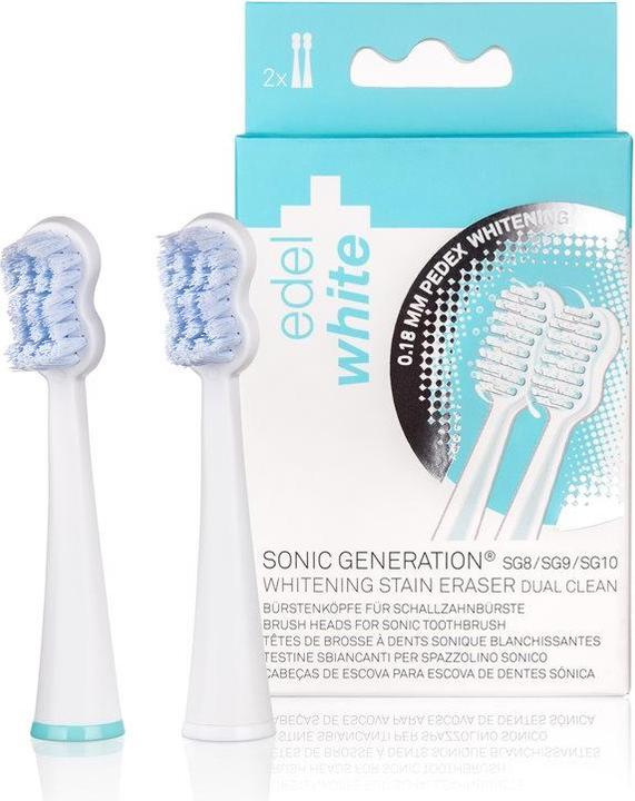 Image du produit Edel + White Têtes de brosse de rechange Sonic Generation 8 WINNER : Blanchiment (2 x)