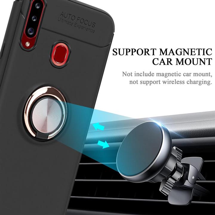 Actual product image Cadorabo TPU Auto Focus Cover (Samsung Galaxy A20s)