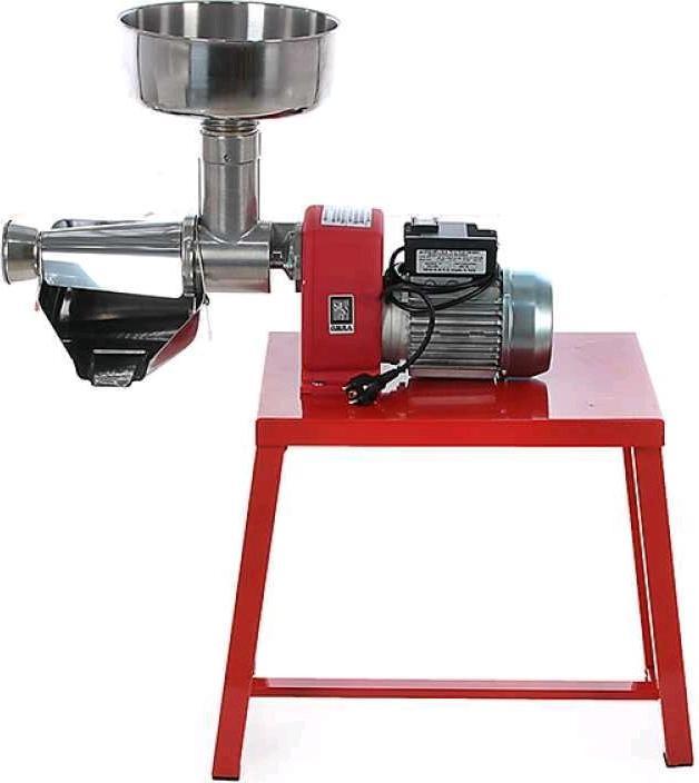Actual product image New O.M.R.A. Table-top tomato press with electric motor 1600W 220V