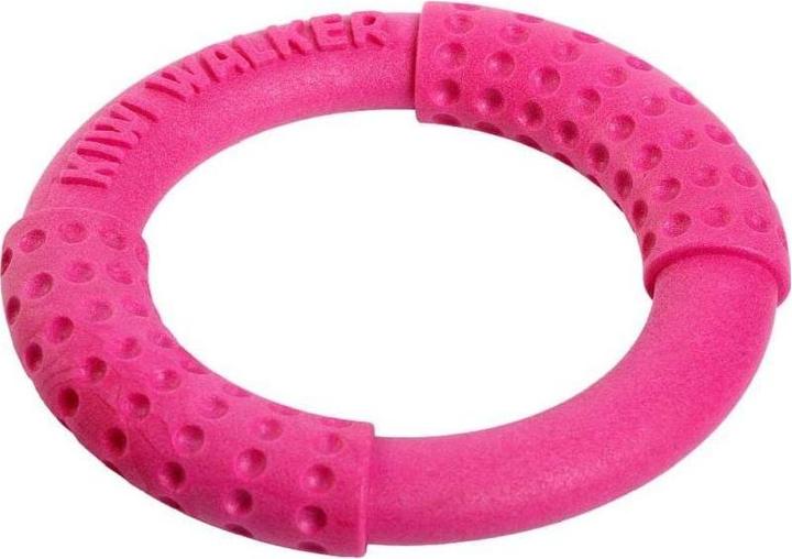 Immagine prodotto Kiwi Walker Anello giocattolo per cani rosa, S, Ø 13 cm (Cucciolata di cane giocattolo)