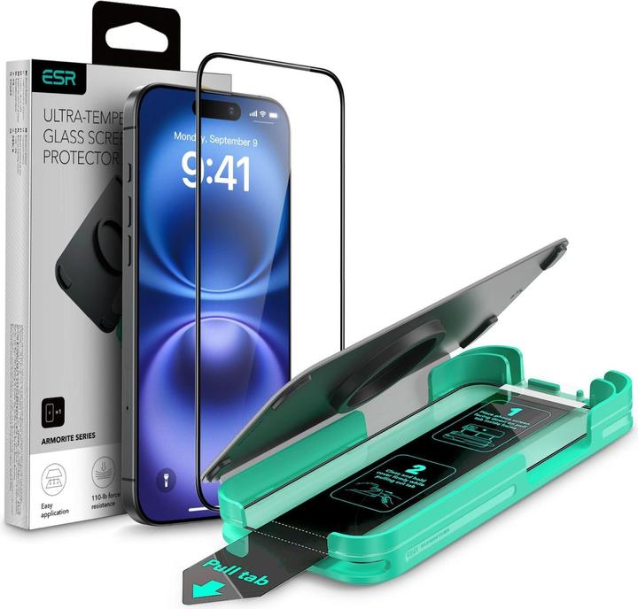 Produktbild ESR Armorite Panzerglas (1 Stück, Apple iPhone 16)
