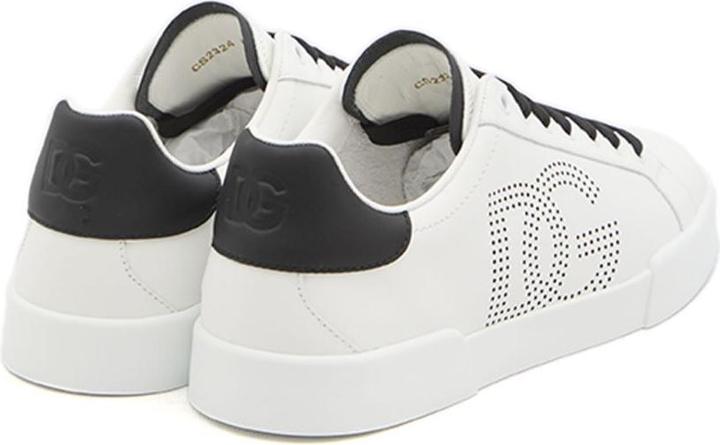 Produktbild Dolce & Gabbana portofino light sneakers in black and white leather (45)