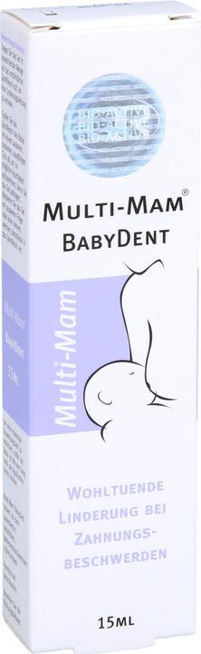 Actual product image Multi-Mam MAM BabyDent teething gel, 15 ml Gel