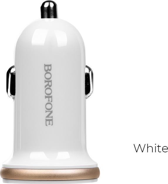Actual product image Borofone Charger 2x USB-A 2.1 A (BFO-BZ5-W)