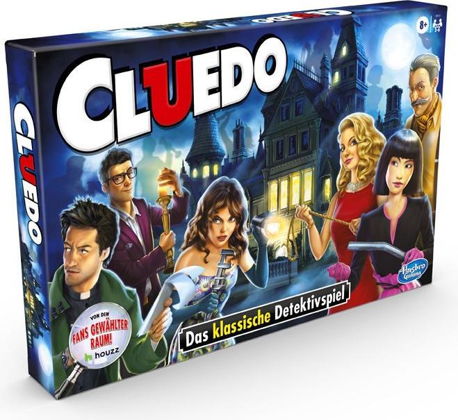 Actual product image Hasbro Gaming Cluedo (German)