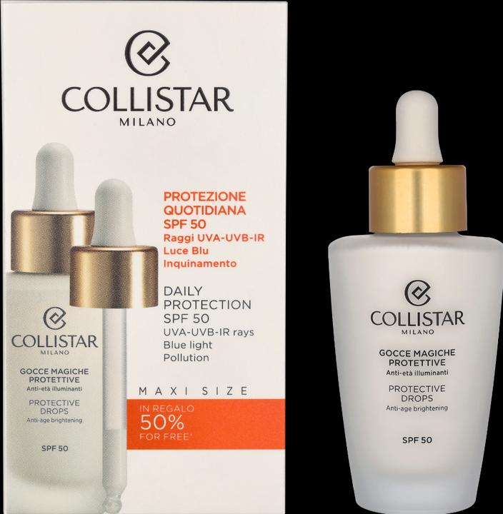 Produktbild Collistar Protective Drops Sun Protection Factor 50 (Sonnencreme Gesicht, SPF 50, 50 ml)