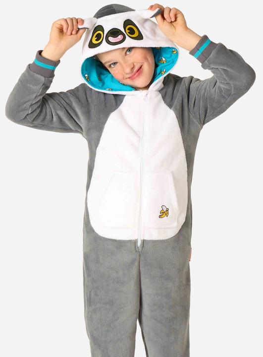 Actual product image OppoSuits Lemur Onesie für Kinder (110, 116, 122, 128)