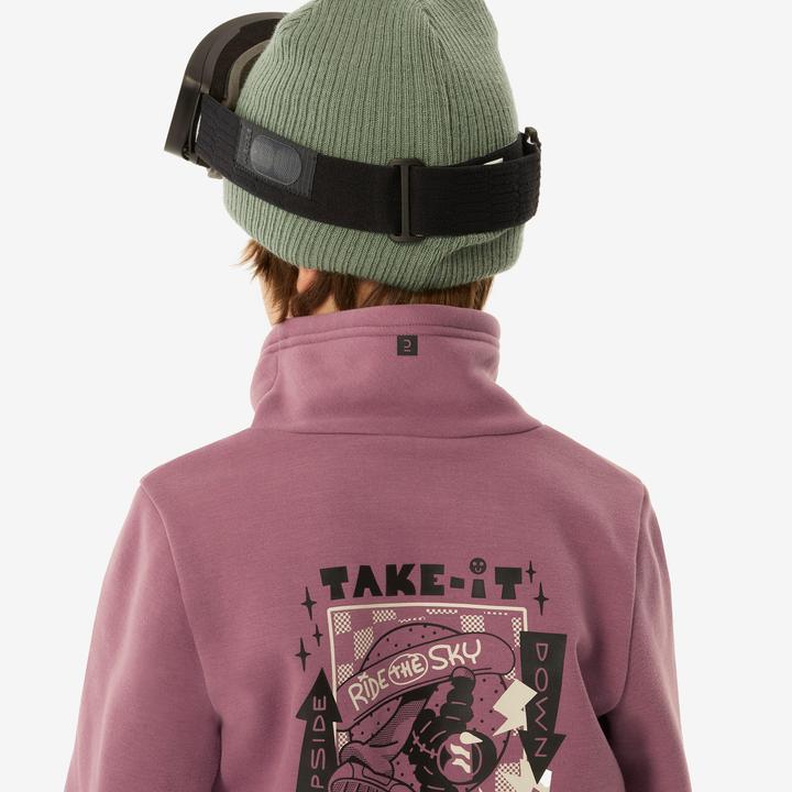 Actual product image Wedze Ski jumper kids - 100 purple (146)