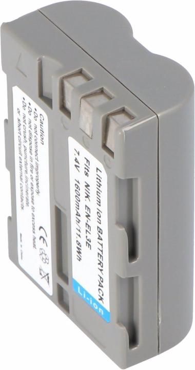 Image du produit AccuCell Batterie adaptée au Nikon D300 (Batterie)