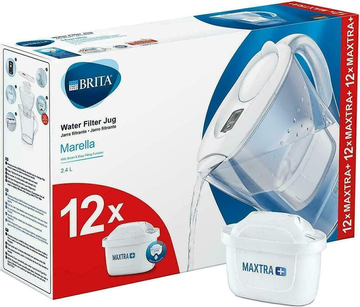 Actual product image Brita Marella + 12 Filterkartuschen