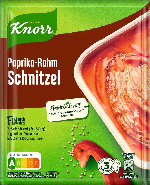 Knorr Escalope à la crème au paprika (43 g)