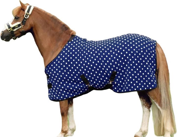 Image du produit Supreme Products Couverture de cheval en polaire à pois standard (130 cm)