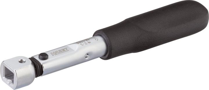 HAZET Drehmoment-Schlüssel 6391-35V - Toleranz: 2% - Einsteck-Vierkant 9 x 12 mm - Ge (15 Nm, 35 Nm)