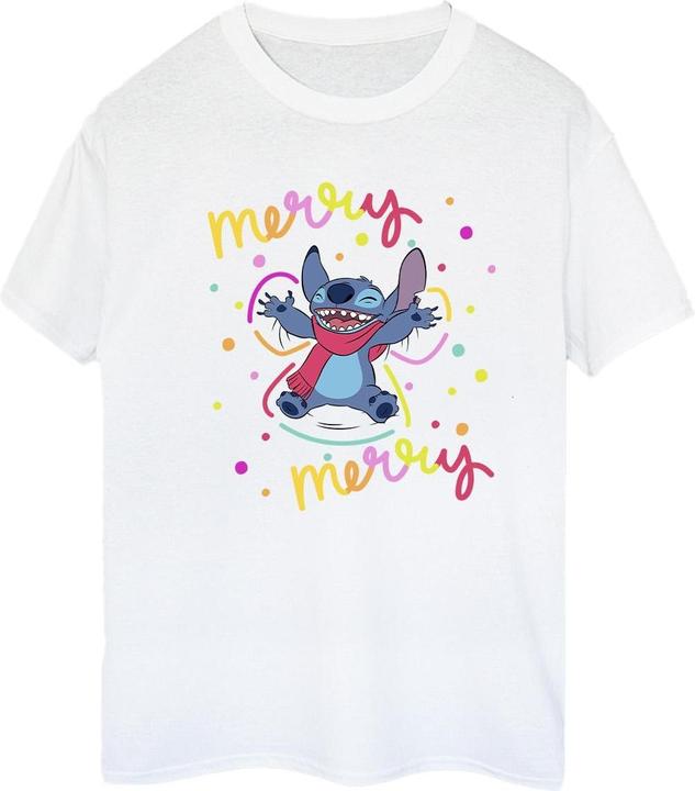 Produktbild Disney Lilo & Stitch Merry Rainbow TShirt (4XL)