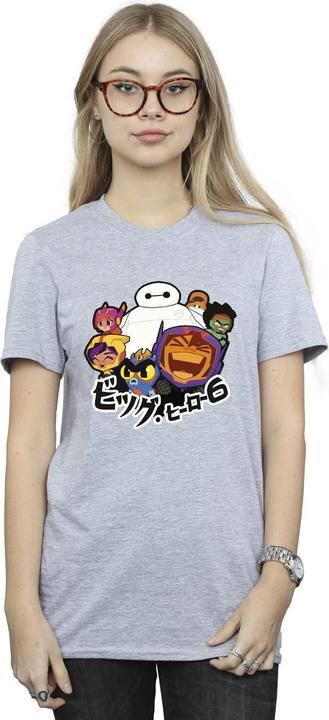Produktbild Disney Big Hero 6 Baymax Group Manga TShirt (L)