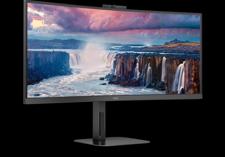 Actual product image AOC CU34V5CW/BK (3440 x 1440 pixels, 34")