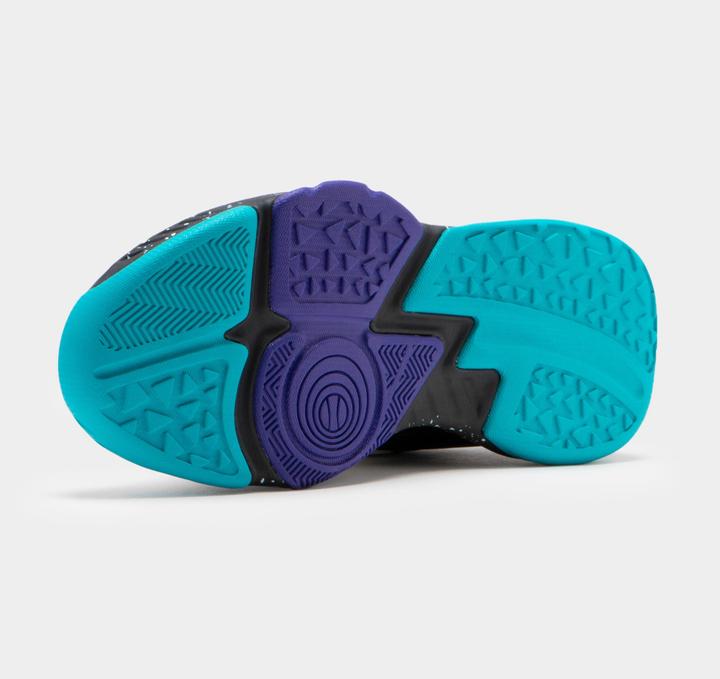Produktbild Tarmak Kids' Intermediate Basketball Shoes SS500H - White/Black/Purple (33)