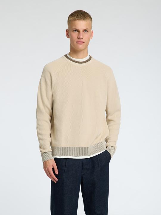 Produktbild Selected Homme 100% Baumwoll Pullover mit Rundhalsausschnitt (L)