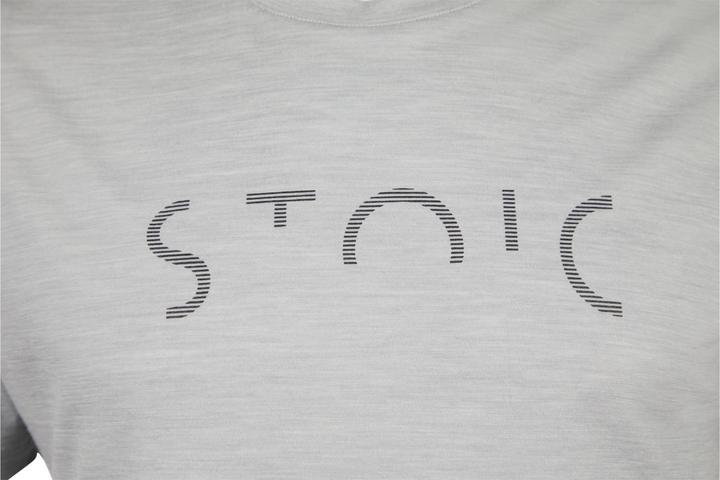Actual product image Stoic Merino155 LaholmSt. Print T-Shirt Stripes (3XL)