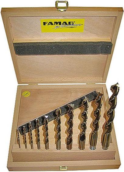 Produktbild Famag Holzspiralb.-Satz, HSS-G (3 mm, 4 mm, 5 mm, 6 mm, 8 mm, 10 mm, 12 mm, 13 mm, 14 mm, 16 mm)