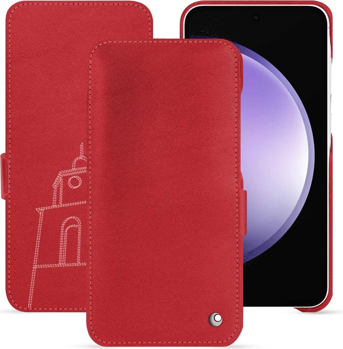Actual product image Noreve Horizontal leather flap shell (Samsung Galaxy S23 FE)