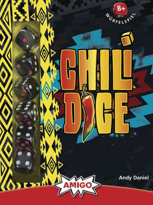 Actual product image Amigo Chili Dice, d from 8 years, 1-4 players, dice game, family game (English, German)