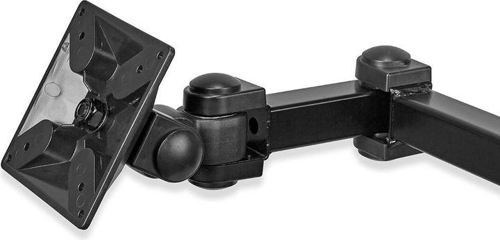 Immagine prodotto Nedis Supporto per doppio monitor - supporto da tavolo per due monitor da 14 a 24 pollici (Tavolo, 24.02")
