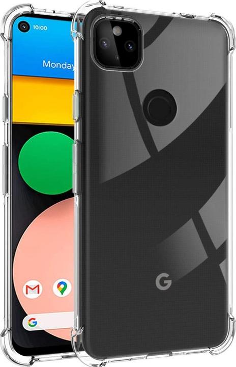 Produktbild Screenguard Google Pixel 4a 5G Hülle Crystal Soft Airbag Bumper (Google Pixel 4a 5G)