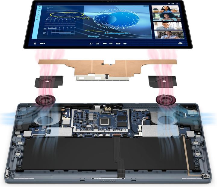 Image du produit Dell Latitude 7350 détachable (12.99", Intel Core Ultra 7 164U, 16 Go, 512 Go, CH)