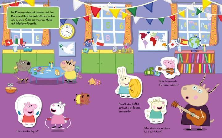 Produktbild Peppa Pig Magnet-Spiel-Buch (Deutsch, 2022)