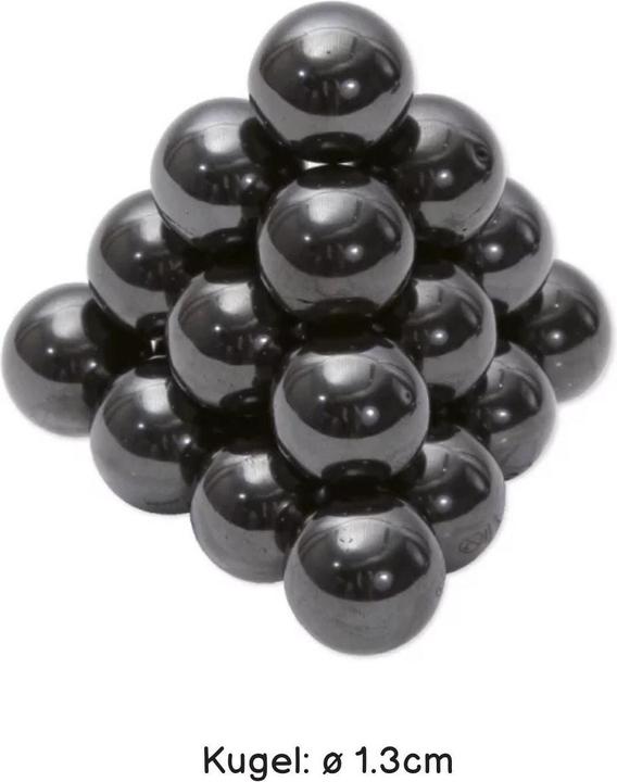 Produktbild Hermex Magnetkugeln 1.3cm Antistress-Magnete Whiteboard Magnete Spielkugeln (20 x)